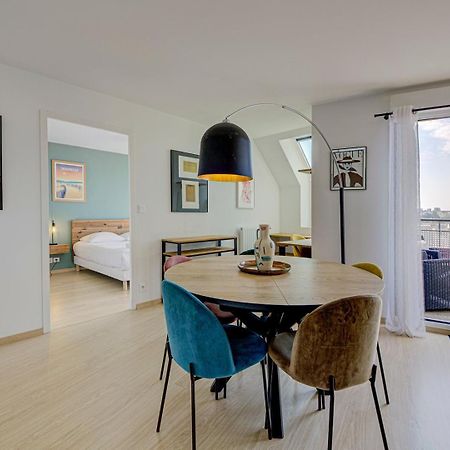 Le Maginot, T4 De Standing, Terrasse Et Parking Apartamento Rennes Exterior foto