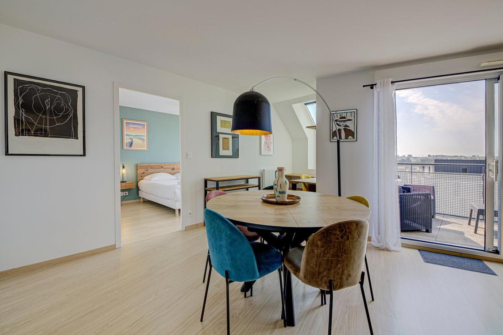 Le Maginot, T4 De Standing, Terrasse Et Parking Apartamento Rennes Exterior foto
