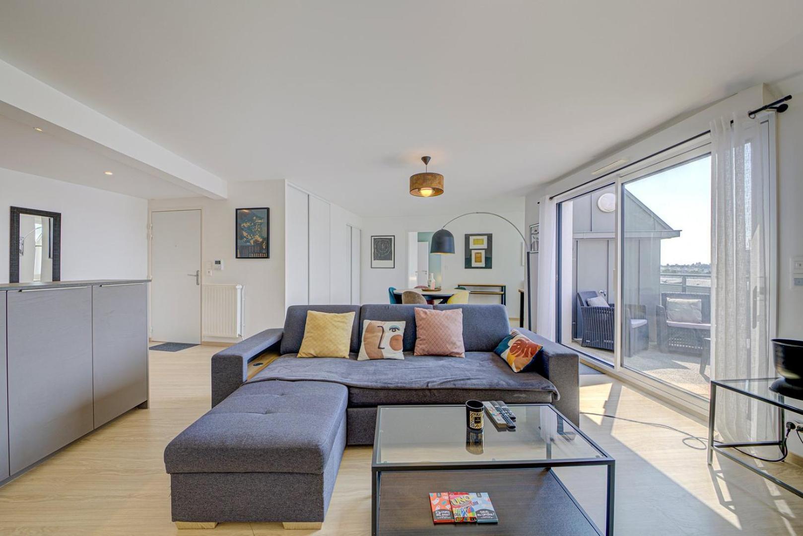 Le Maginot, T4 De Standing, Terrasse Et Parking Apartamento Rennes Exterior foto