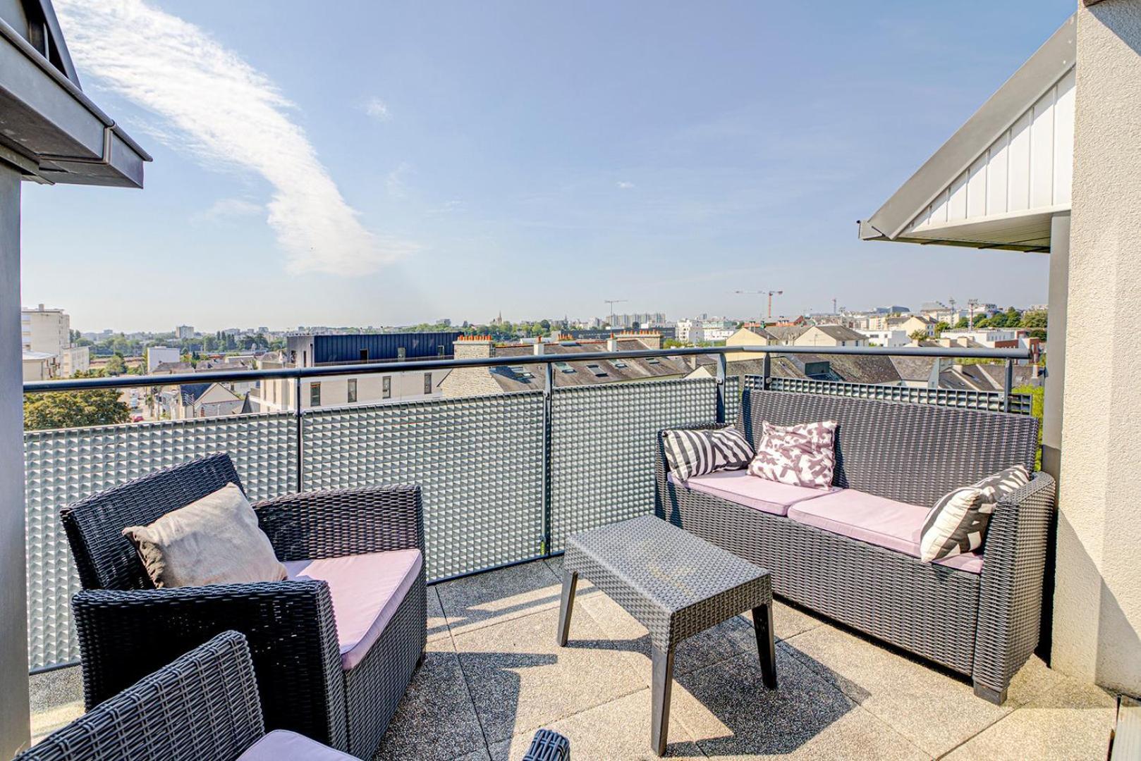 Le Maginot, T4 De Standing, Terrasse Et Parking Apartamento Rennes Exterior foto
