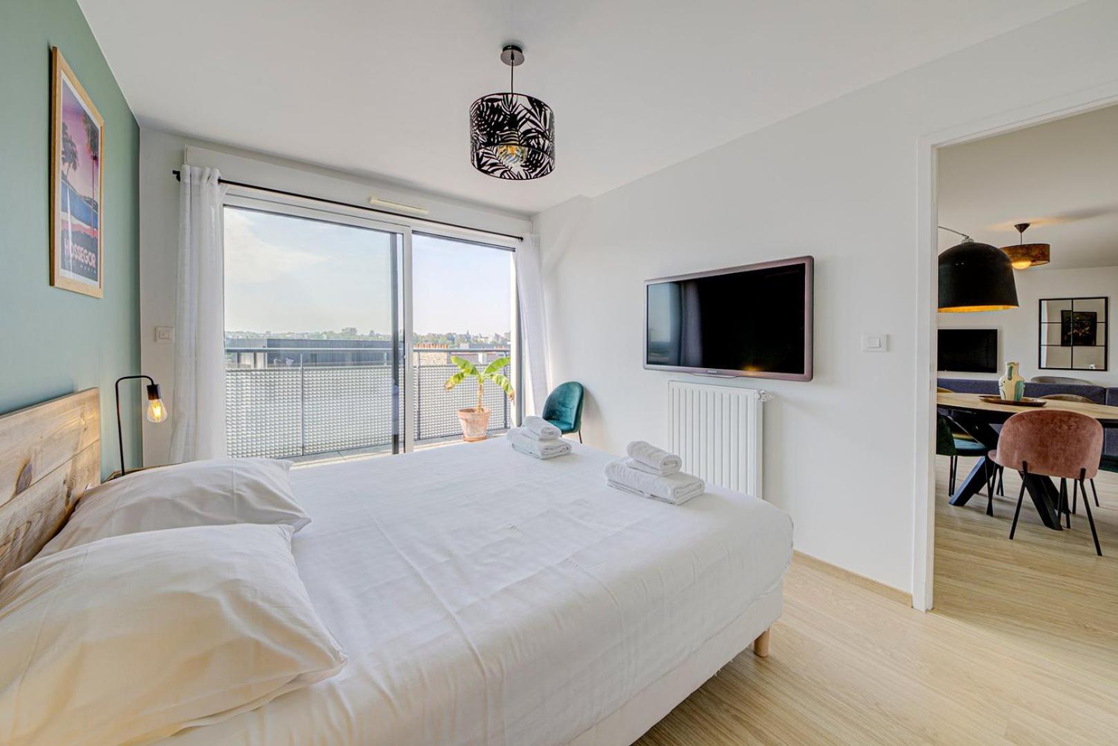 Le Maginot, T4 De Standing, Terrasse Et Parking Apartamento Rennes Exterior foto