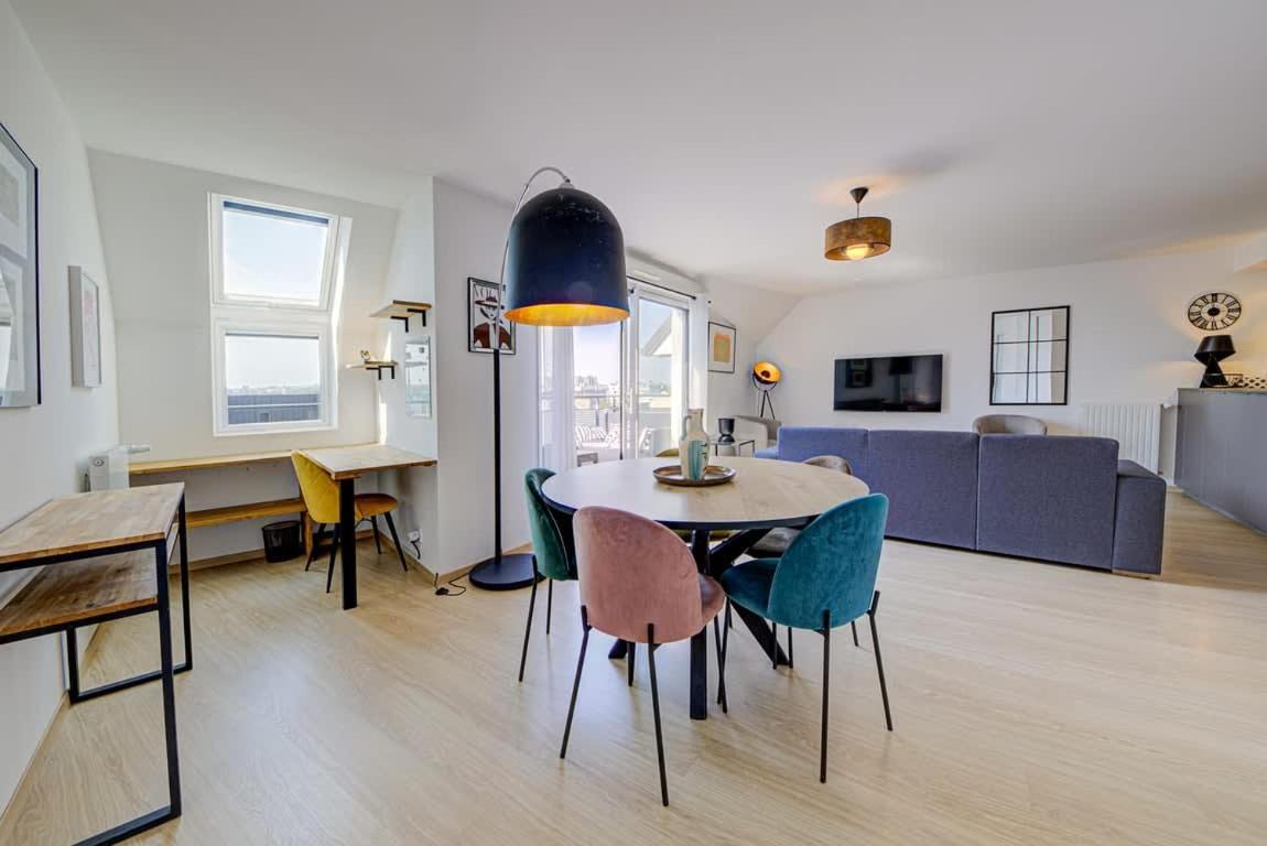Le Maginot, T4 De Standing, Terrasse Et Parking Apartamento Rennes Exterior foto