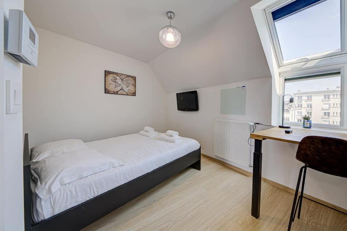 Le Maginot, T4 De Standing, Terrasse Et Parking Apartamento Rennes Exterior foto